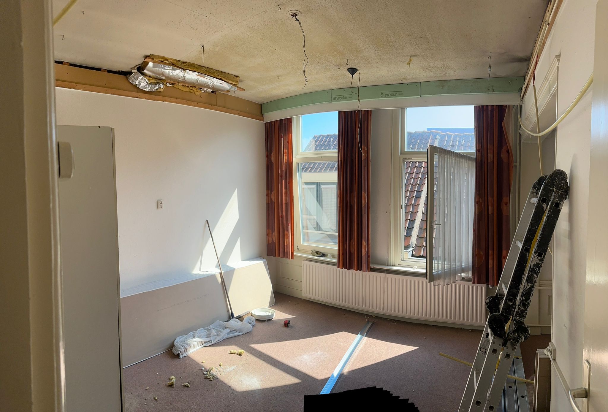 Woonkamer renovatie bovenwoning