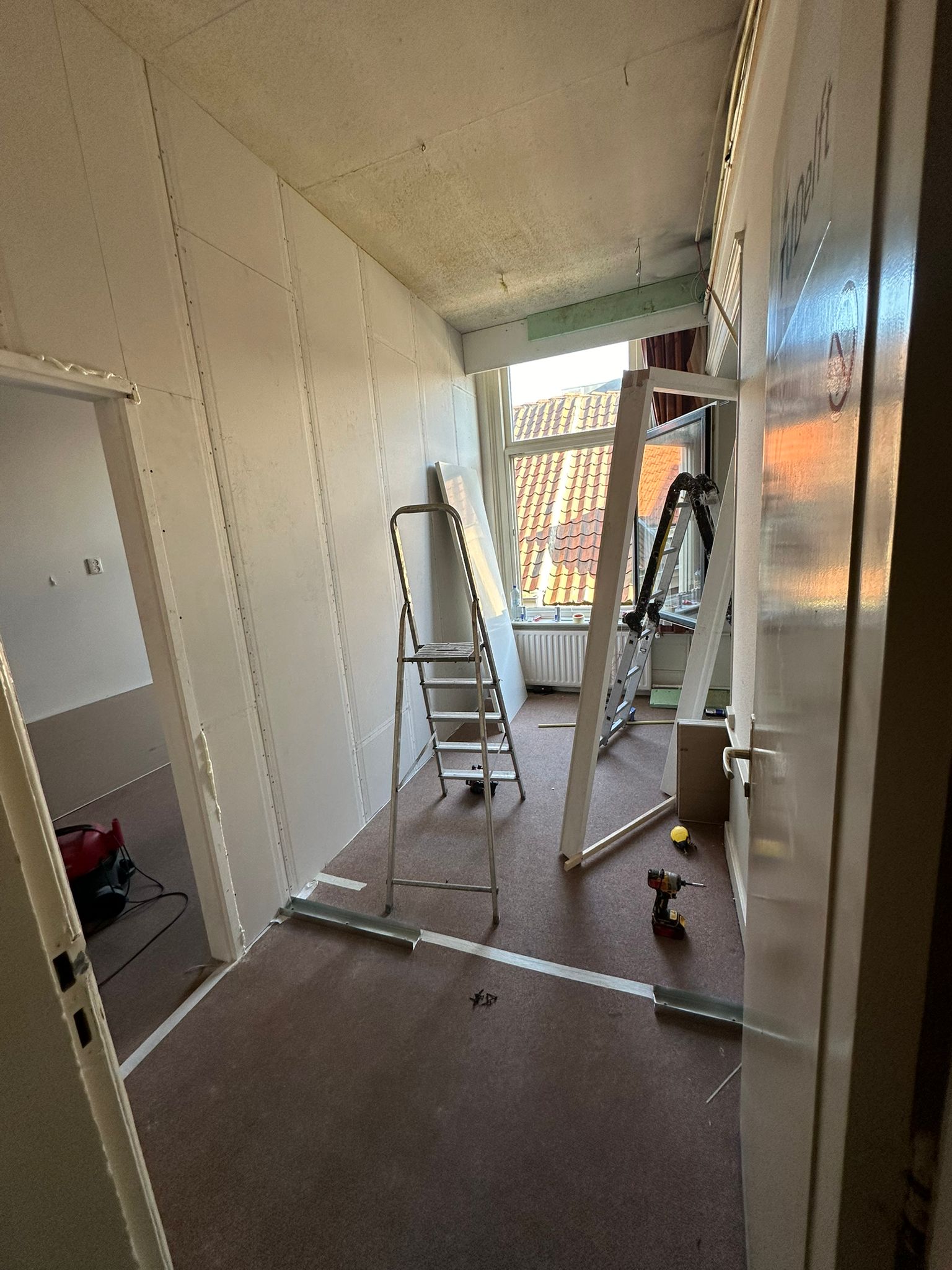 Slaapkamer verbouwing